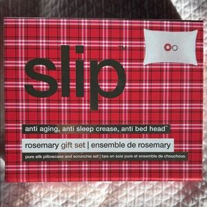 Slip Silk Pillowcase and Scrunchie Set. NIB